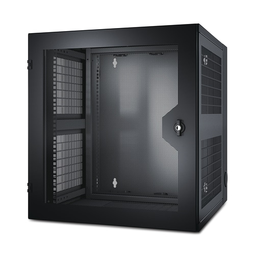 APC NetShelter WX 13U Wall mounted rack Black