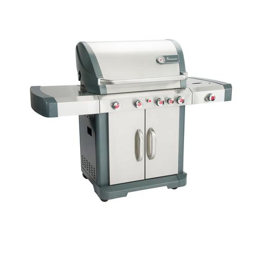 LANDMANN 12122 outdoor barbecue/grill Cooking station Gas Stainless steel 6000 W