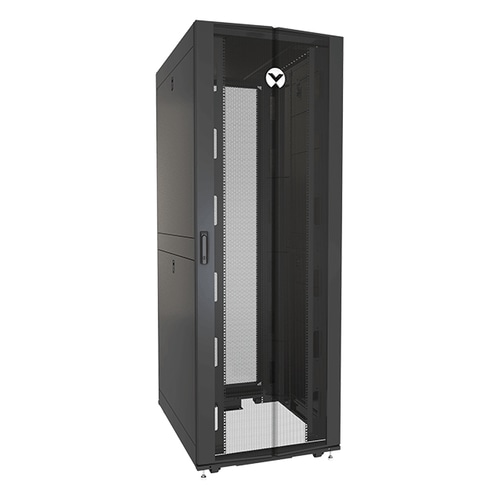 Vertiv VR3107SP rack cabinet 48U Freestanding rack Transparent
