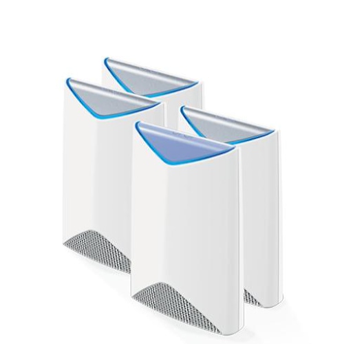 NETGEAR SRK60B04-100EUS wireless router Gigabit Ethernet Tri-band (2.4 GHz / 5 GHz / 5 GHz) 4G White