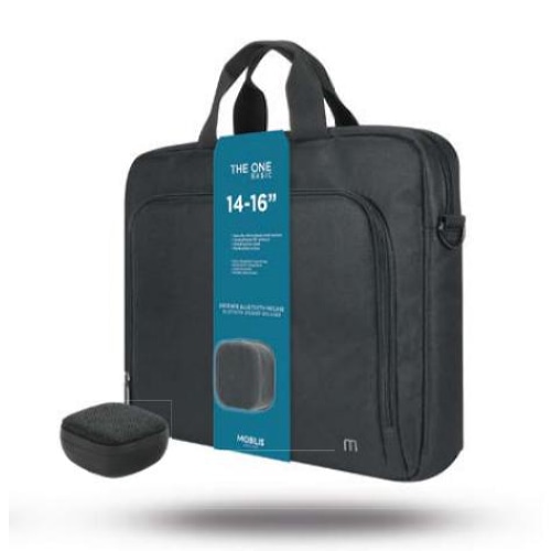 Mobilis TheOne Basic notebook case 40.6 cm (16) Briefcase Black