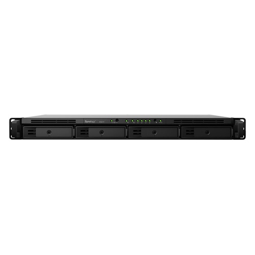 Synology RackStation RS819 NAS/storage server Rack (1U) Ethernet LAN Black, Grey RTD1296