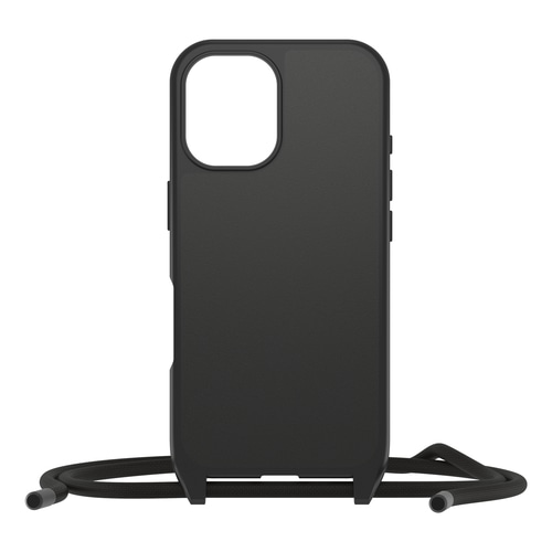 OtterBox React Necklace Series for MagSafe for iPhone 16, Black