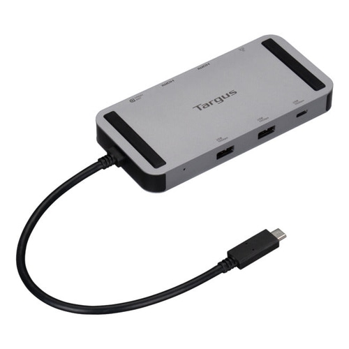 Targus DOCK429GL laptop dock/port replicator Wired USB4 Silver