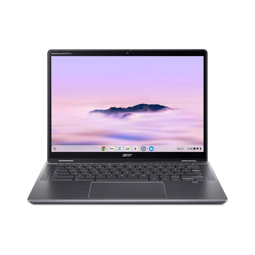 Acer Chromebook CPE594-1N-51XY Intel Core 5 120U 35.6 cm (14) Touchscreen WUXGA 16 GB DDR5-SDRAM 256 GB SSD Wi-Fi 6E (802.11ax) ChromeOS Grey