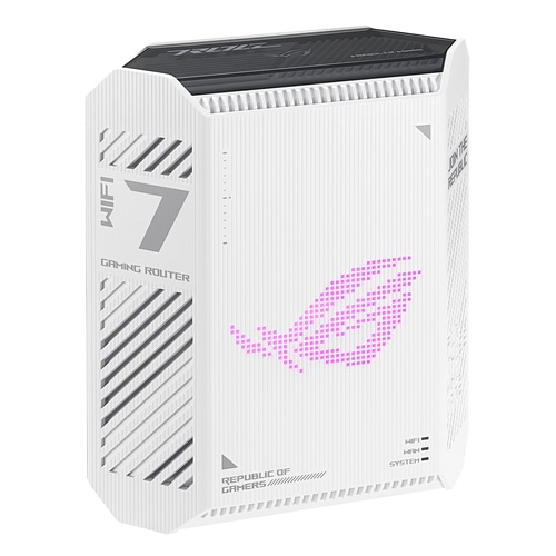 ASUS GS-BE7200 wireless router 2.5 Gigabit Ethernet Dual-band (2.4 GHz / 5 GHz) White, Black