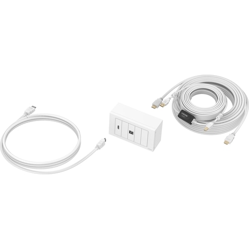 Vision TC3-PK10M socket-outlet HDMI + USB Type-B White