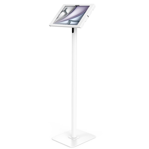 Compulocks iPad Air M2 & M3 13, Apex Enclosure Swift Floor Stand - White