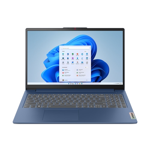 Lenovo IdeaPad Slim 3 15IAH8 Intel Core i5 i5-12450H Laptop 39.6 cm (15.6) Full HD 8 GB LPDDR5-SDRAM 512 GB SSD Wi-Fi 5 (802.11ac) Windows 11 Home Blue