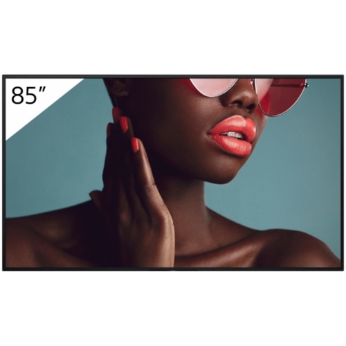 Sony FW-85BZ40L Signage Display Digital signage flat panel 2.16 m (85) LCD Wi-Fi 650 cd/m 4K Ultra HD Black Android 24/7