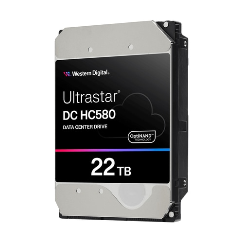 Western Digital Ultrastar DC HC580 internal hard drive 22 TB 7200 RPM 512 MB 3.5 SAS