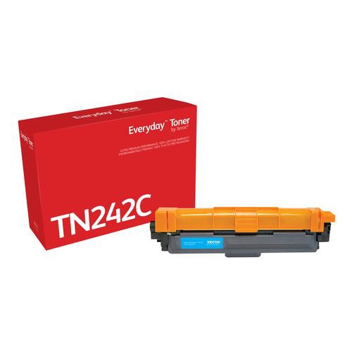 Everyday Cyan Toner compatible with Brother TN-242C, Standard Yield
