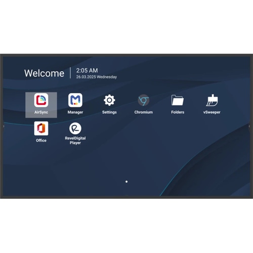 Viewsonic 65 4K Professional Commercial Display with ProAV Integration
