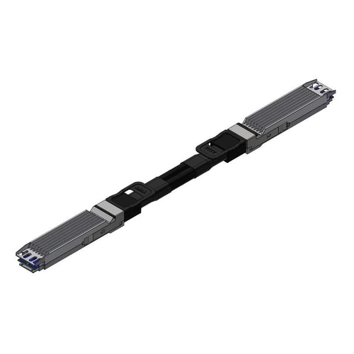 Nvidia MCP4Y10-N001-FTF InfiniBand/fibre optic cable 1 m OSFP Black