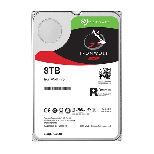 Seagate IronWolf Pro ST8000NE001 internal hard drive 3.5 8000 GB Serial ATA III