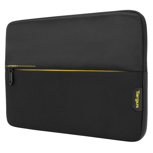 Targus CityGear 3 39.6 cm (15.6) Sleeve case Black, Yellow