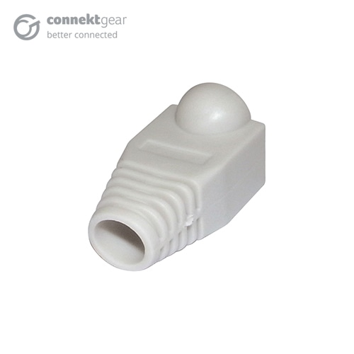 connektgear RJ45 Boots Pack of 50 - Grey