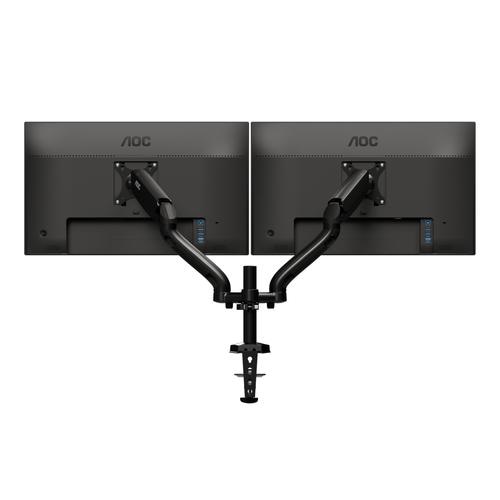 AOC AD110D0 Dual Arm 80 cm (31.5) Black Desk