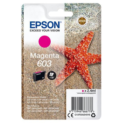 Epson C13T03U34010 ink cartridge 1 pc(s) Original Standard Yield Magenta