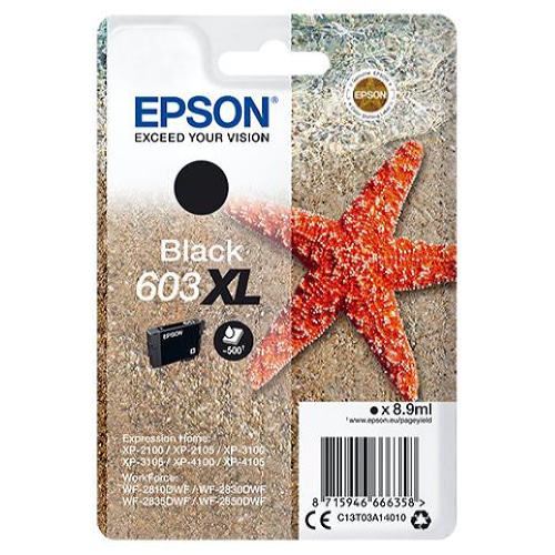 Epson C13T03A14010 ink cartridge 1 pc(s) Original High (XL) Yield Black