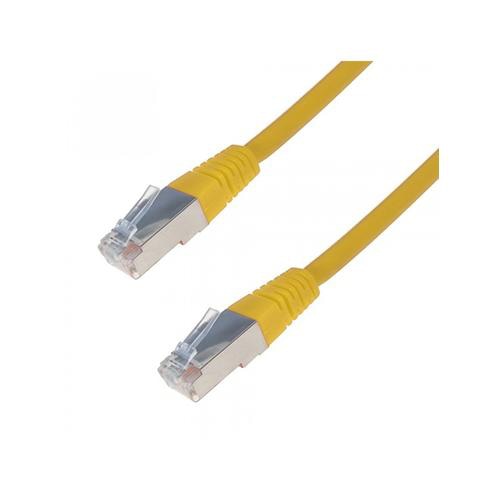 DP Building Systems 37-0005Y networking cable Yellow 0.5 m Cat6a S/FTP (S-STP)