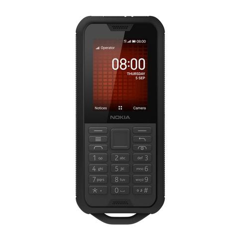Nokia 800 Tough 2.4 Inch 4G UK SIM-Free Feature Phone with Google Assistant (Single-SIM)  Black