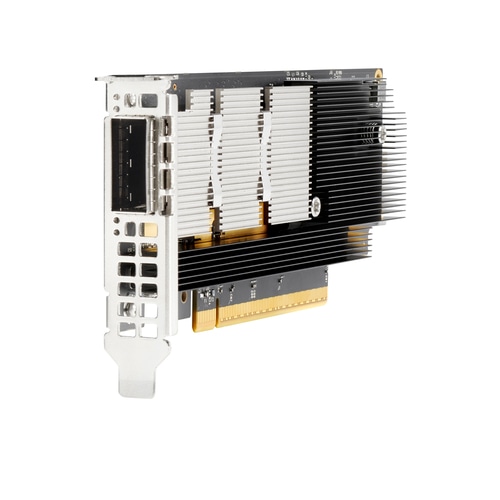 HPE InfiniBand NDR200/Ethernet 200Gb 1-port OSFP PCIe5 x16 MCX75310AAS-HEAT Generic Adapter