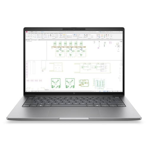 HP ZBook 8 G2i 14 inch Mobile Workstation PC - Data Science Copilot+ PC Intel Core Ultra 7 35.6 cm (14) WUXGA 16 GB DDR5-SDRAM 512 GB SSD Wi-Fi 7 (802.11be) Windows 11 Pro AI Workstation, AI PC Silver