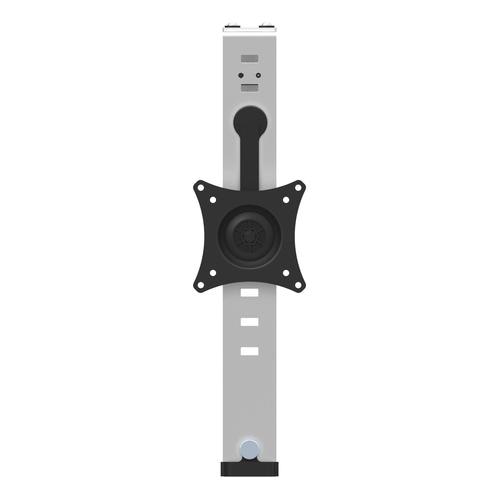StarTech.com Cubicle Monitor Mount - Cubicle Wall Single Monitor Hanger - Up to 34 VESA Mount Display - Height Adjustable Ergonomic Office Cubicle Hanging Flat Panel Hook & Clamp Bracket