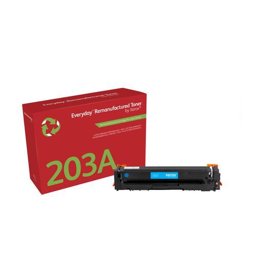 Everyday Remanufactured Toner replaces HP 203A (CF541A), Standard Capacity