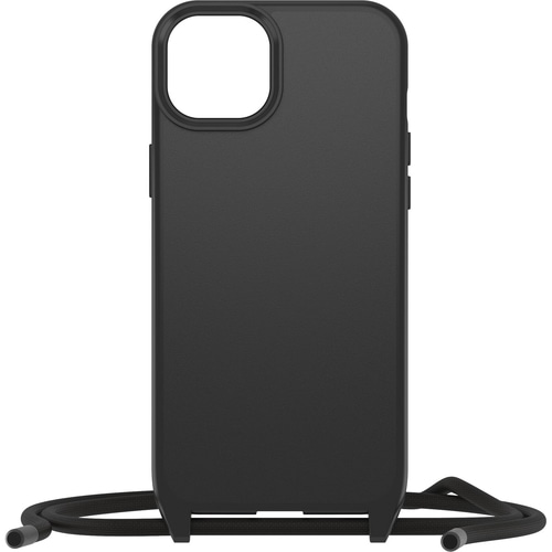 OtterBox React Series Necklace MagSafe for iPhone 15 Plus, Black