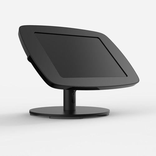 Bouncepad Original Twist-Mini + Counter Base | Microsoft Surface Go 2/3/4 (2020 - 2023) | Black | Exposed Front Camera and Home Button
