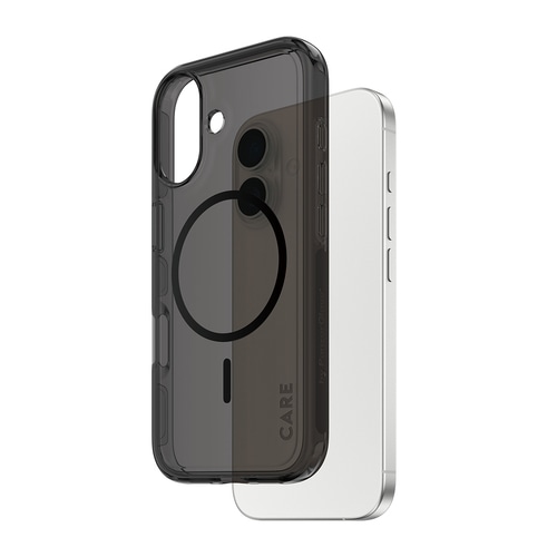 PanzerGlass CARE by  Flagship Case Urban Explorer Smokey w. Black MagSafe iPhone 17