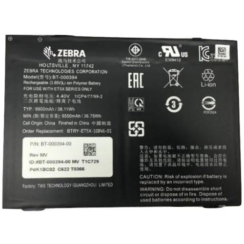 Zebra BTRY-ET5X-10IN5-01 tablet spare part Battery