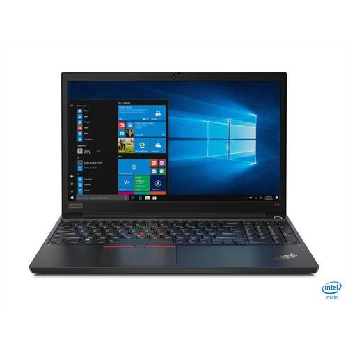 Lenovo ThinkPad E15 i7-10510U Notebook 39.6 cm (15.6) Full HD Intel Core i7 8 GB DDR4-SDRAM 256 GB SSD Wi-Fi 6 (802.11ax) Windows 10 Pro Black