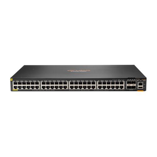 HPE Aruba 6300F 48-port 1GbE Class 4 PoE & 4-port SFP56 Managed L3 Gigabit Ethernet (10/100/1000) Power over Ethernet (PoE) 1U Grey