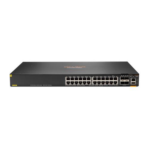 HPE Aruba Networking 6300F 24p 10M/100M/1G Class4 PoE 4p SFP56 50G TAA Managed L3 Gigabit Ethernet (10/100/1000) Power over Ethernet (PoE) 1U