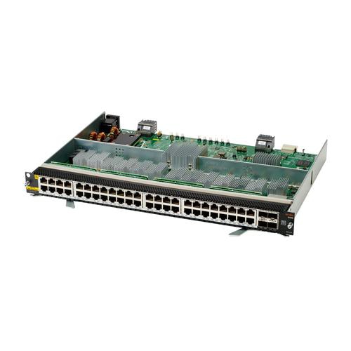 Aruba 6400 48-port Smart Rate 1/2.5/5GbE Class 6 PoE & 4-port SFP56 v2 network switch module