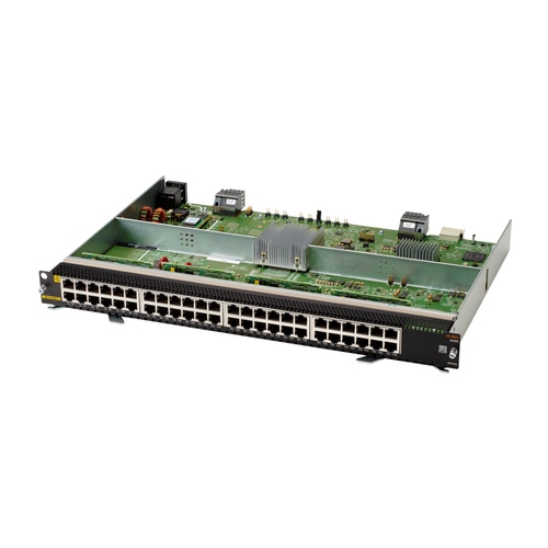 Aruba 6400 48-port 1GbE Class 4 PoE v2 network switch module Gigabit Ethernet