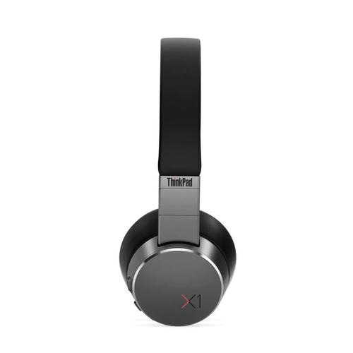 Lenovo ThinkPad X1 Headphones Wireless Head-band Calls/Music Bluetooth Black, Grey, Silver