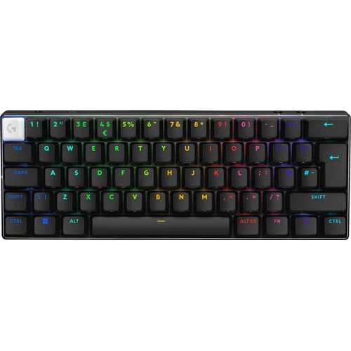 Logitech G PRO X 60 keyboard Gaming USB + RF Wireless + Bluetooth QWERTY UK English Black