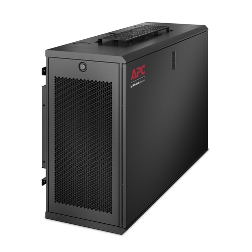 APC AR106V rack cabinet 6U Wall mounted rack Black