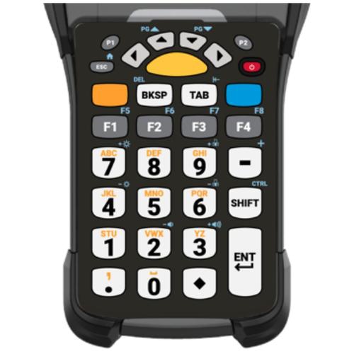 Zebra KYPD-MC9329NMR-01 mobile device keyboard Black, White Alphanumeric English