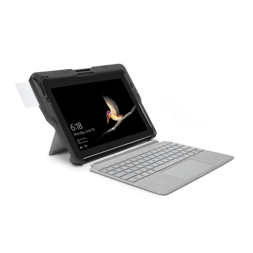 Kensington BlackBelt Rugged Case with Integrated Smart Card Reader (CAC) Reader for Surface Go