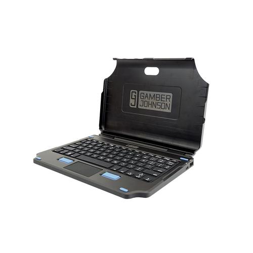 Gamber-Johnson 7160-1450-02 mobile device keyboard Black USB QWERTZ German
