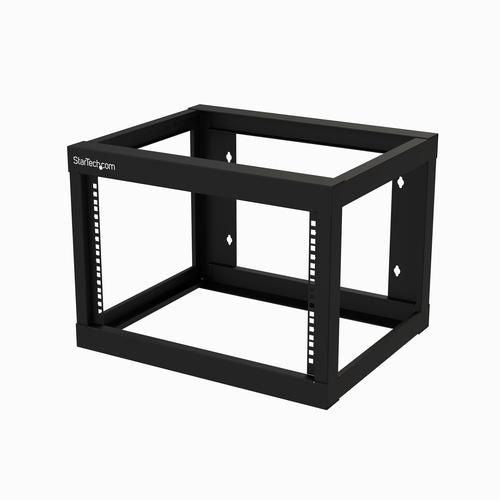 StarTech.com 6U 19 Wall Mount Network Rack 19 Deep 2 Post Open Frame for Server Room Data/AV/IT/Communication/Computer Equipment/Patch Panel w/Cage Nuts/Screws Hook/Loop - Cisco 2960