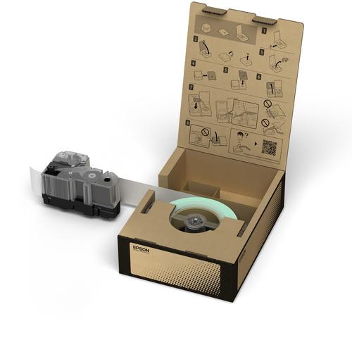 Epson C53S669002 label-making tape Black on yellow