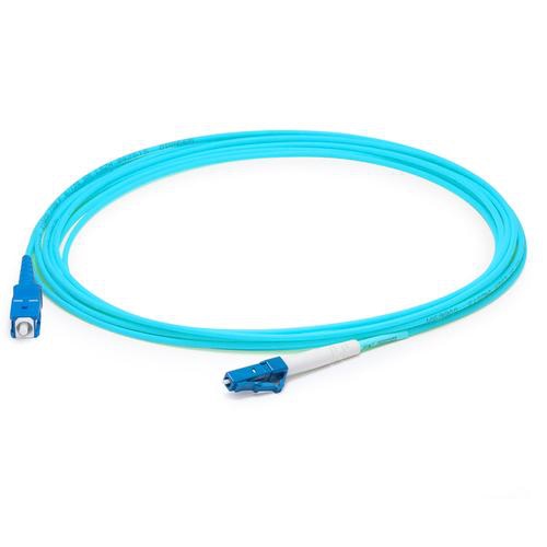AddOn Networks ADD-LC-LC-0.5M5OM3LZ fibre optic cable 0.5 m OFNR OM3 Aqua colour
