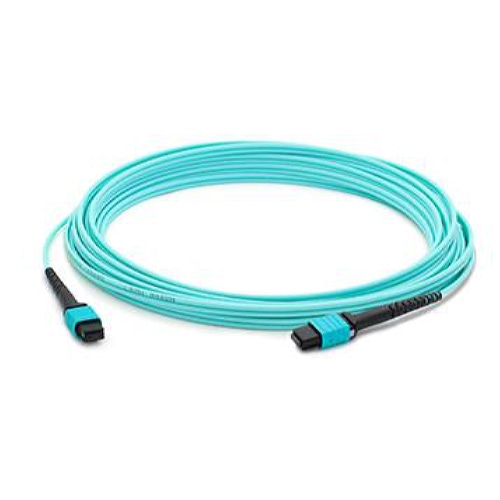 AddOn Networks ADD-MPOMPO-5M5OM4LZ fibre optic cable 5 m MPO OM4 Aqua colour