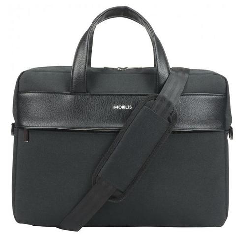 Mobilis 056006 notebook case 39.6 cm (15.6) Briefcase Black
